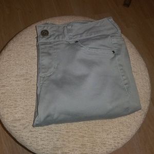 Size small green Maurices jeggings